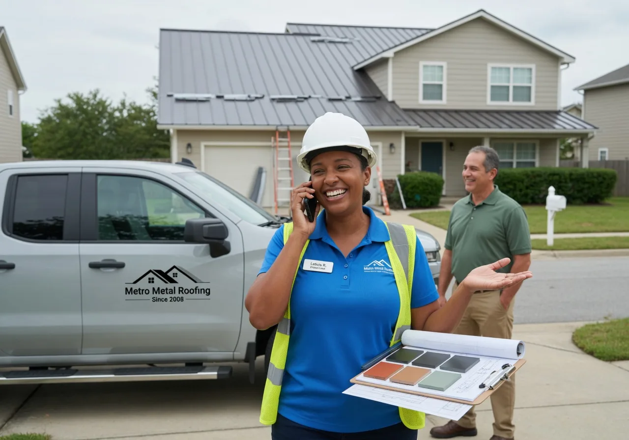 Metal Roof Repair in Carter Lake, IA